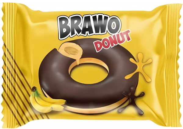 BRAWO DONUT - Muz Aromalı 40g